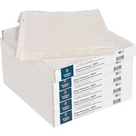 BUSINESS SOURCE Protector, Sheet, Suprhvy, Clear BSN16511CT